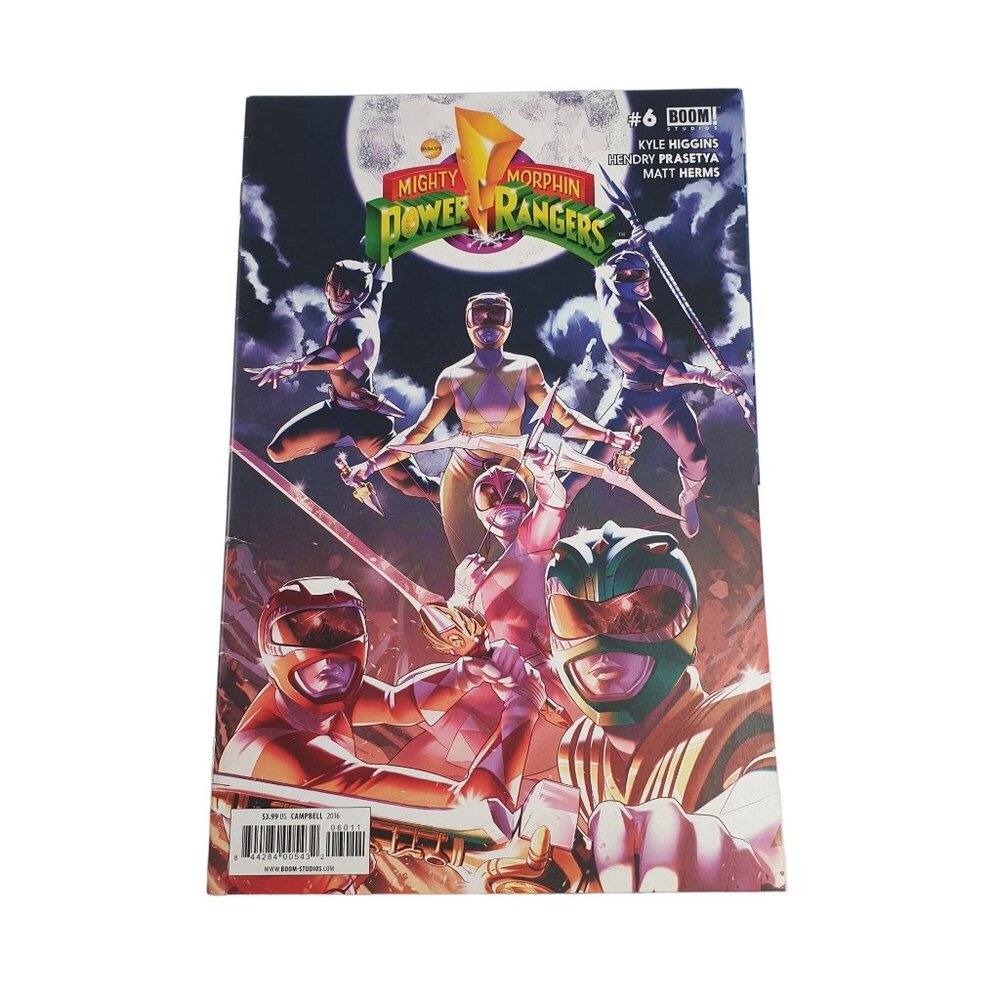 Mighty Morphin Power Rangers 6 Comic Book Collector Aug 2016 Bagged Boarded